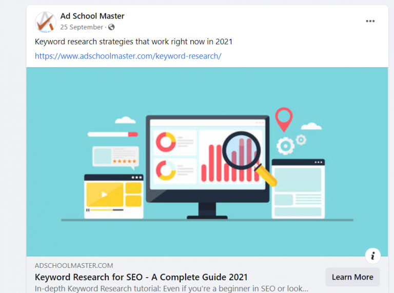 boosting post on keyword research